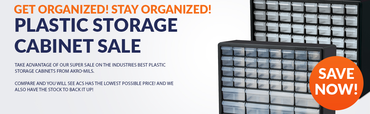 Akro-Mils Plastic Storage Cabinets