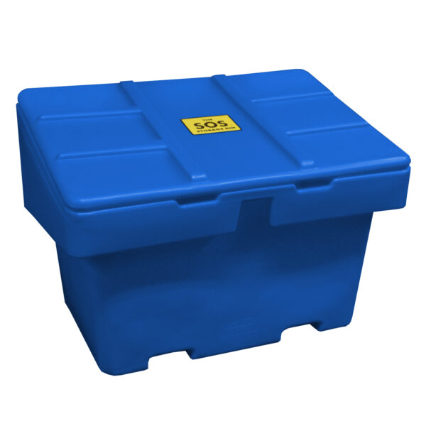 Blue, 48 x 33 x 34, 18.5 Cu. Ft. / 1750lb Cap., SOS Storage Bin