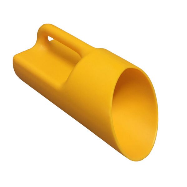 Yellow, 13 x 7 Diam., 4 Liters, SOS Bin Scoop