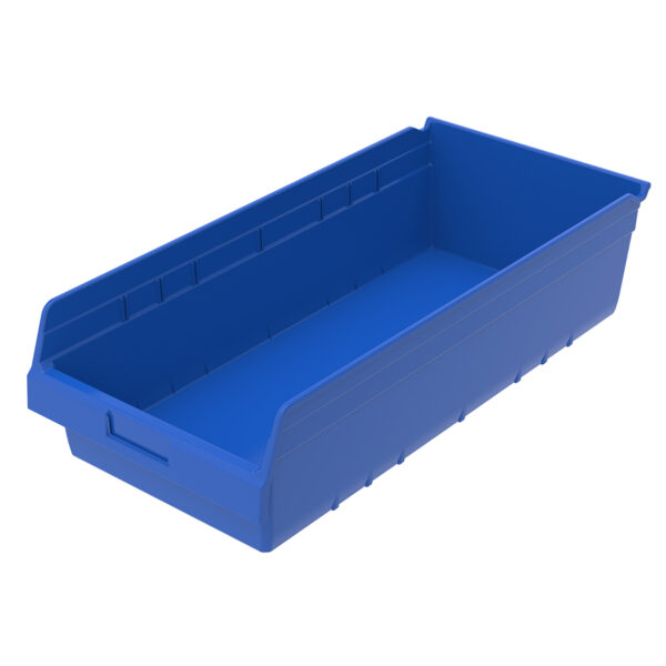 Akro-Mils 30014 Blue, Shelf Max 23-5/8 x 11-1/8 x 6 (6 Per Carton)