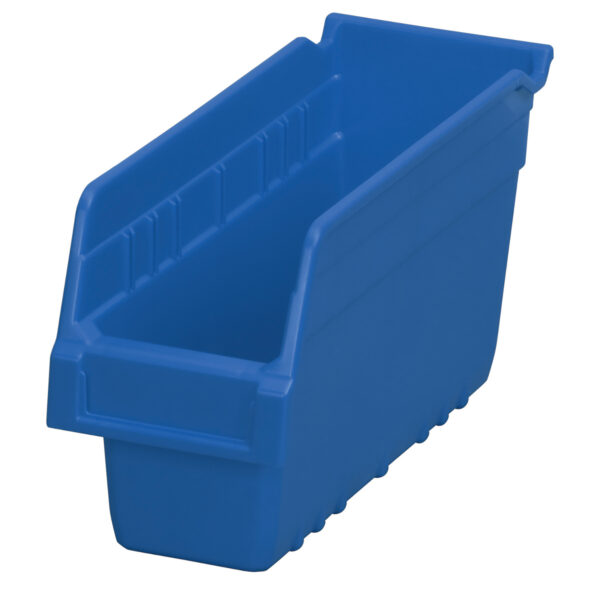 Akro-Mils 30040 Blue, Shelf Max 11-5/8 x 4-1/8 x 6 (16 Per Carton)